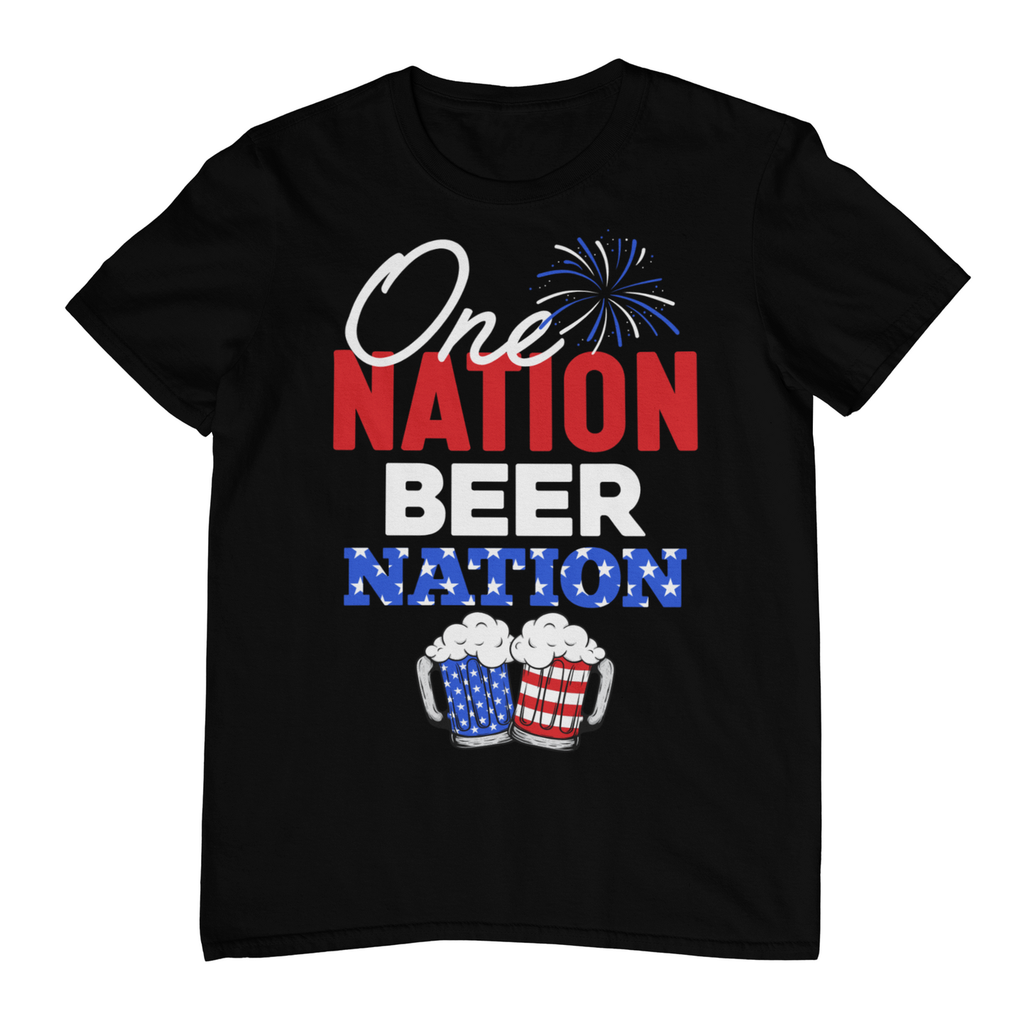 One Nation. Beer Nation T-shirt