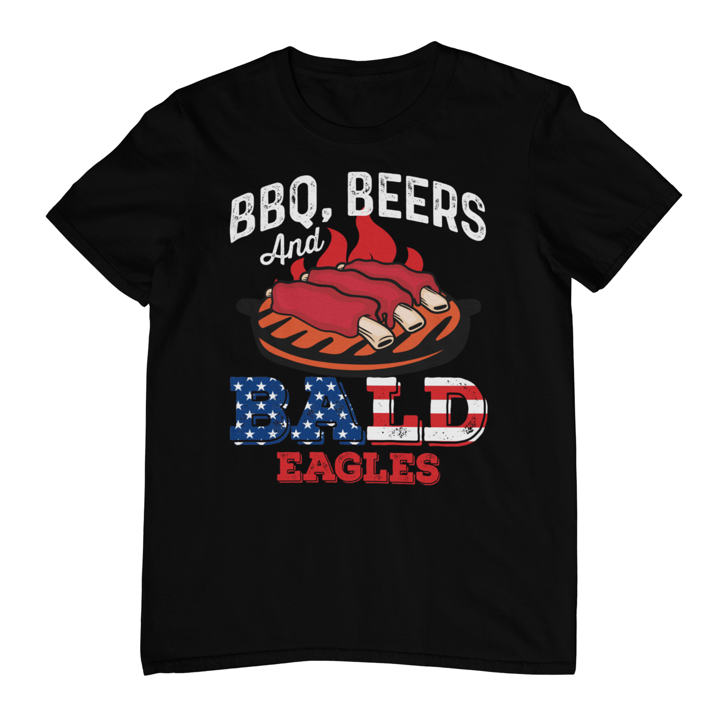 BBQ, Beers, Bald Eagles T-shirt