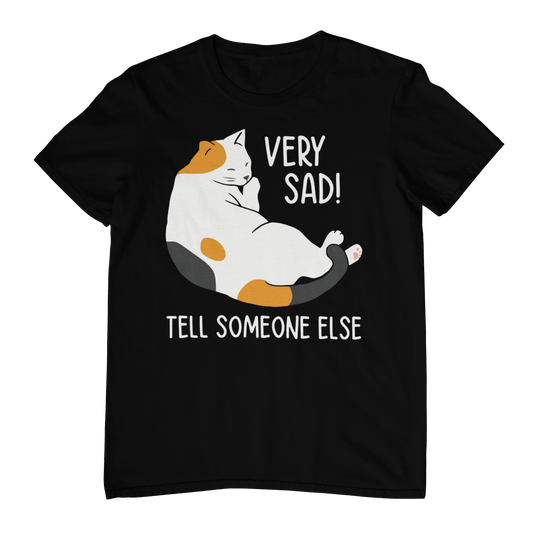 Sad cat T-shirt