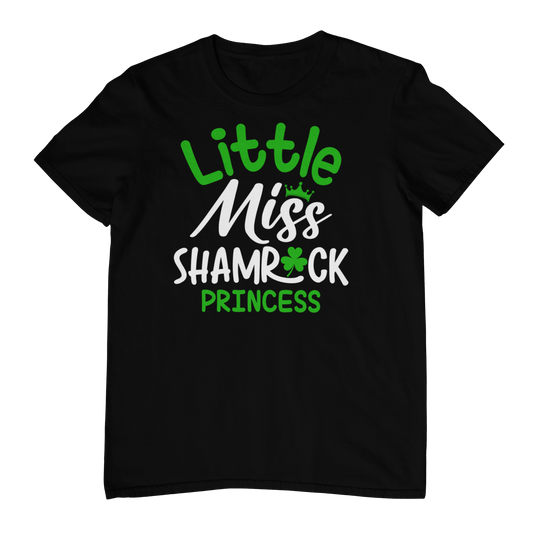 Little Miss Shamrock Princess T-shirt